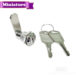 0120 – Flat Key 5 Disc Tumbler Cam Lock – Miniature