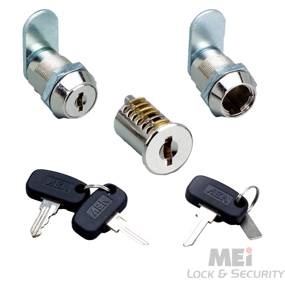 Interchangeable Core Flat Key Cam Lock