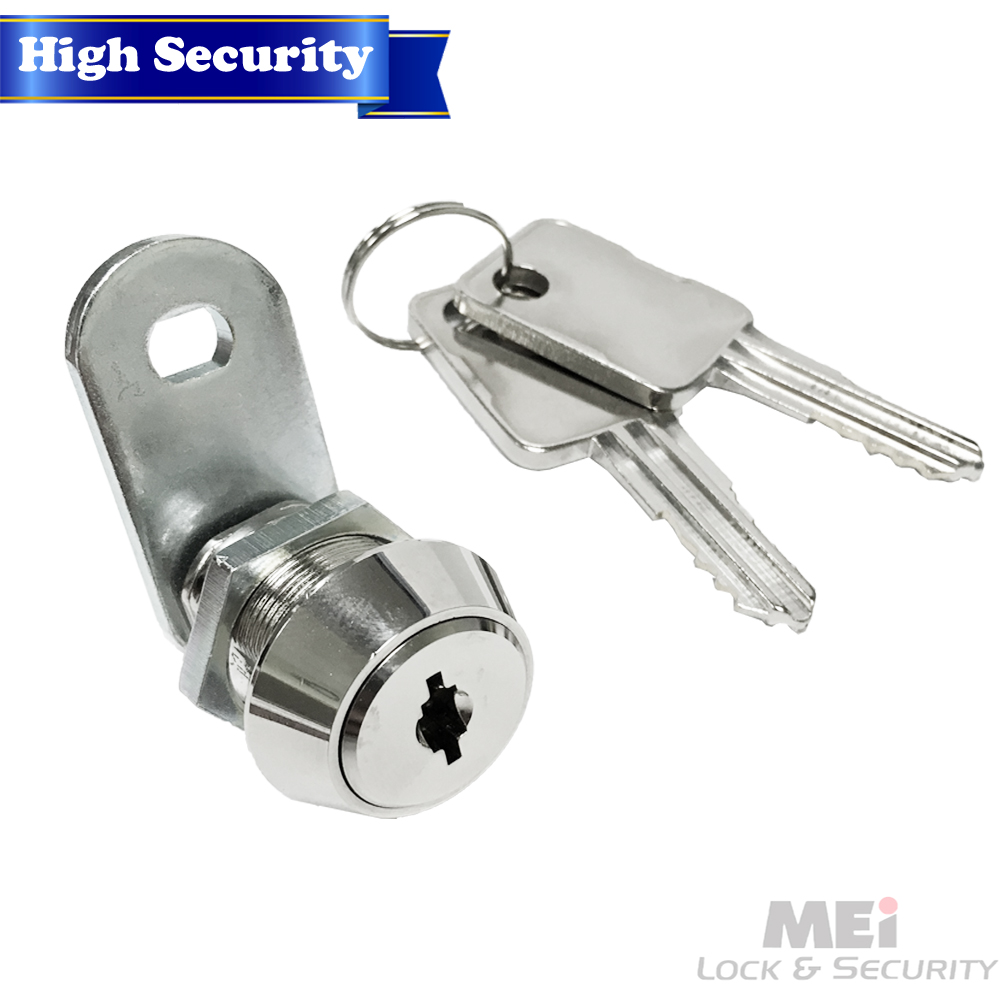 High Security 14 Disc Tumbler Triple Bitted Cam Lock