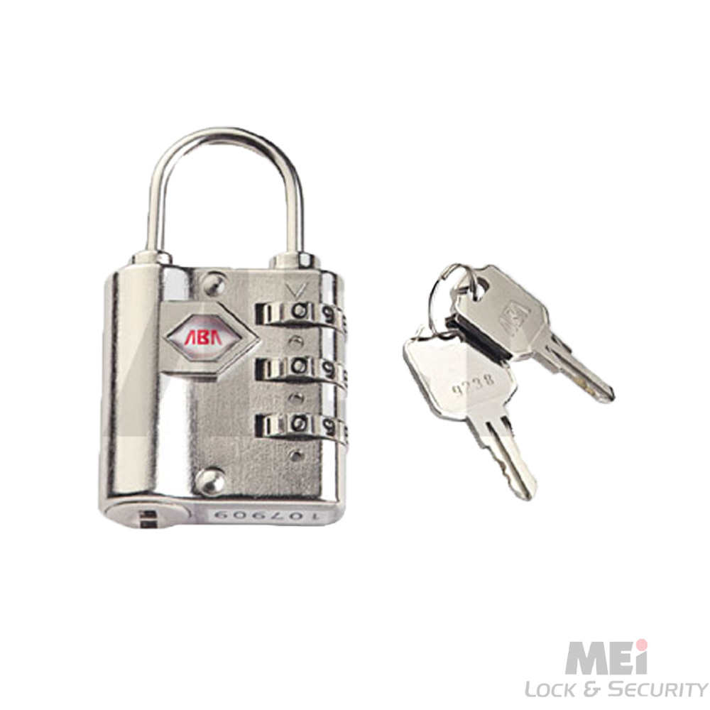 Combination Padlock with Key